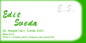 edit sveda business card